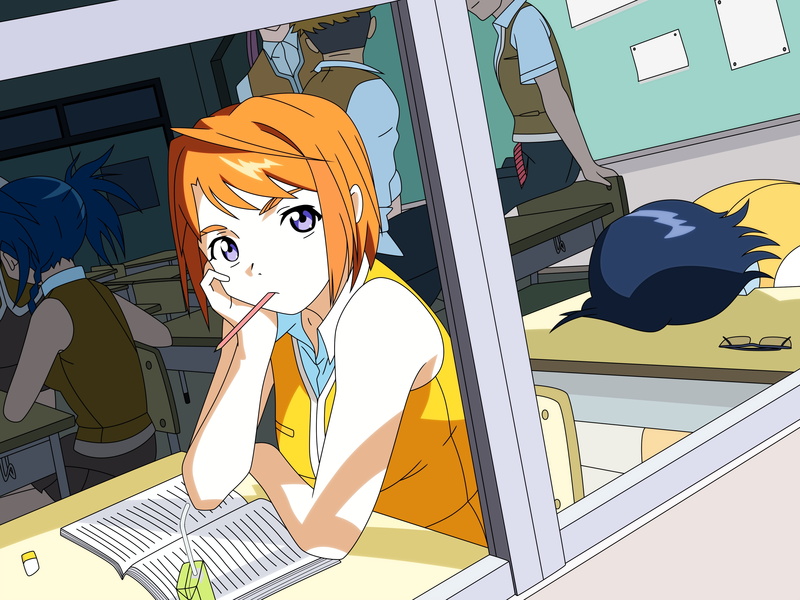 舞姬风格动漫高清壁纸 热辣4K画质