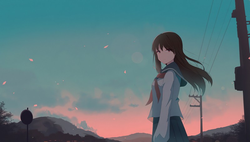 4K超清！动漫少女氛围感壁纸合集 附ArtStation优质创作