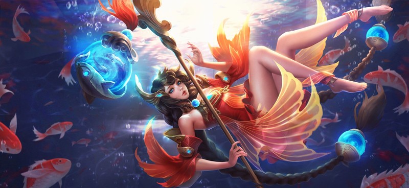 绝美水下二次元少女壁纸合集