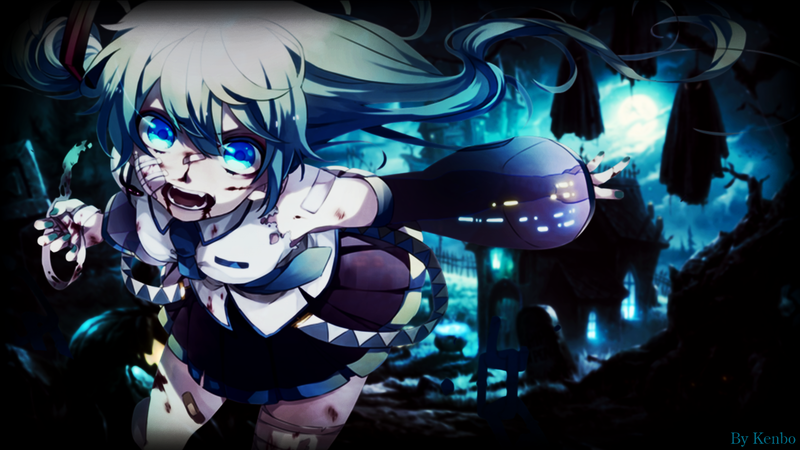 初音未来万圣节主题壁纸合集