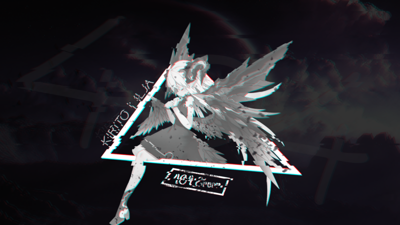 动漫少女故障艺术高清壁纸合集