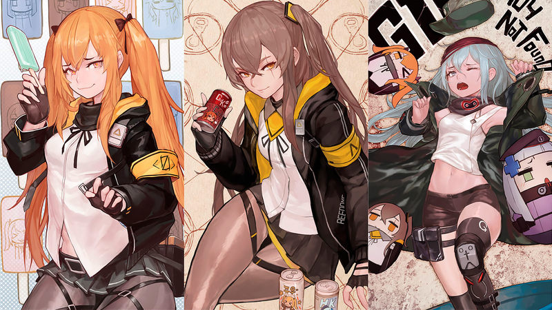 少女前线壁纸合集 枪娘同人高清壁纸