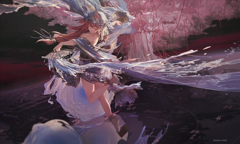 Mivit创作的东方Project二次元少女壁纸合集