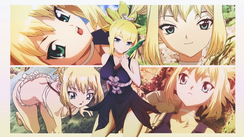 《石纪元》角色壁纸合集 高清动漫少女壁纸