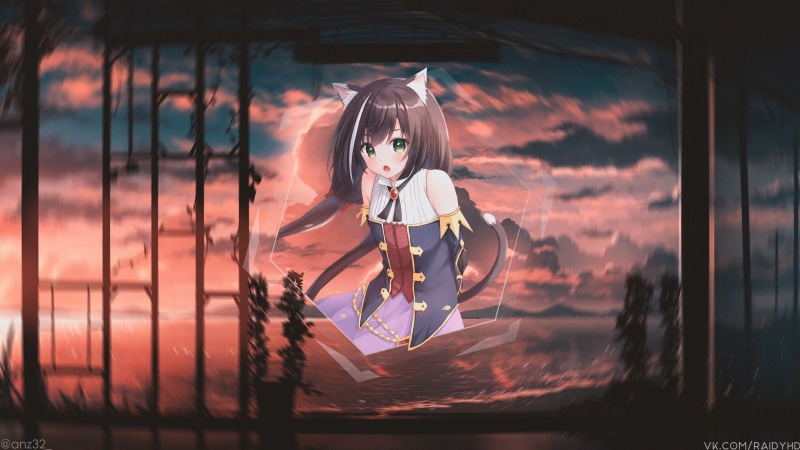 超绝4K动漫壁纸合集 画中画风格超养眼