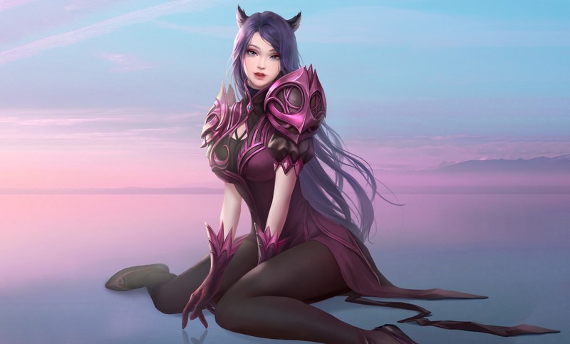 这套绝美的二次元少女壁纸！快抱走当桌面