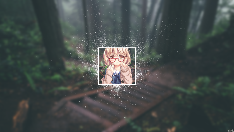 《境界的彼方》看板娘壁纸合集 画中画质感拉满