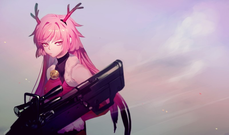 少女前线动漫少女壁纸 高清无水印