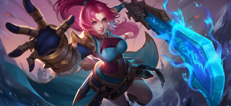 粉发少女战士动漫壁纸