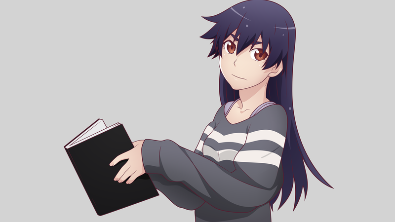 这组《物语系列》壁纸太对味了