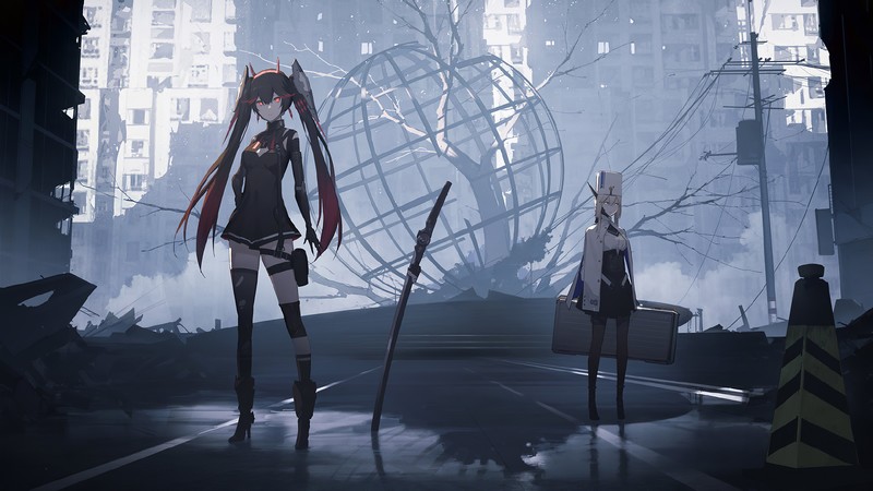 超吸睛！四组绝美的二次元少女4K壁纸大赏