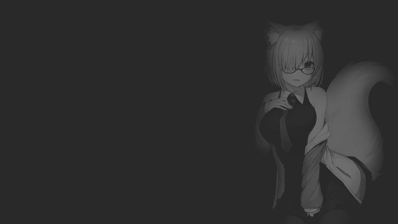 深夜狐娘插画壁纸合集