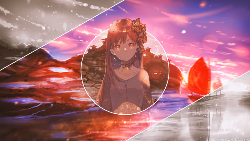 绝美女主二次元画中画壁纸合集