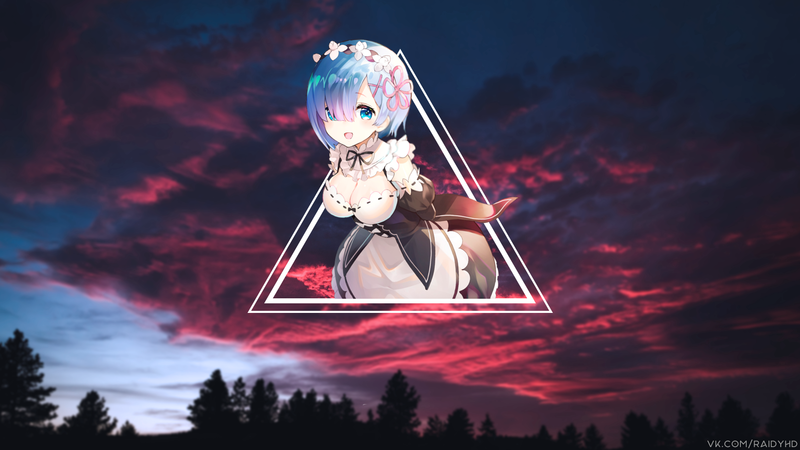 《Re：从零开始的异世界生活》高清壁纸合集 画中画动漫少女壁纸