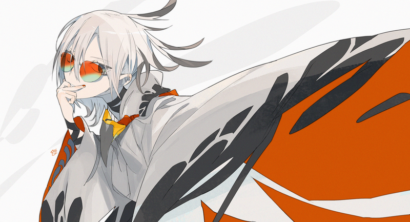 高清壁纸合集：动漫金发戴眼镜少女等二次元美图