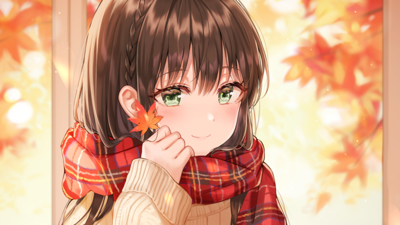 一组养眼二次元少女壁纸合集