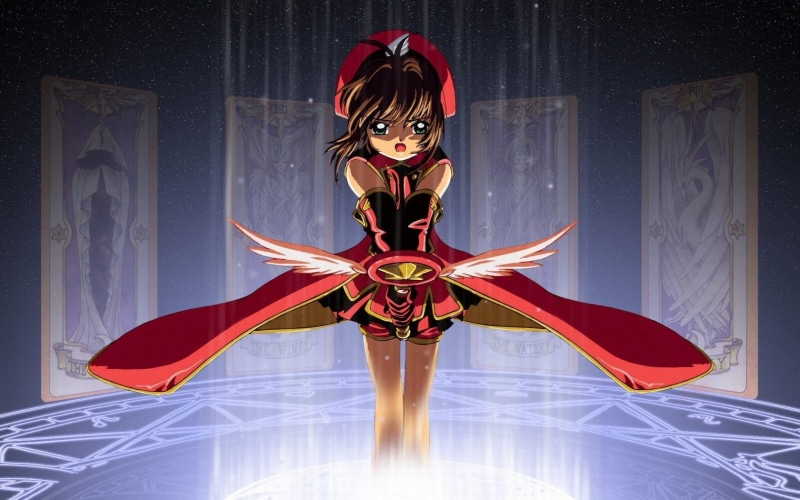 百变小樱高清手机壁纸来了！木之本樱超美同人图