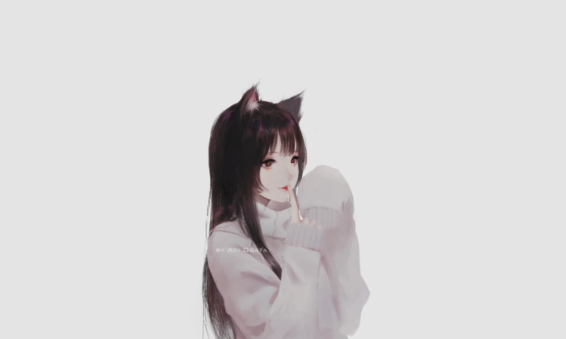 画师Aoi Ogata的动漫少女插画壁纸合集