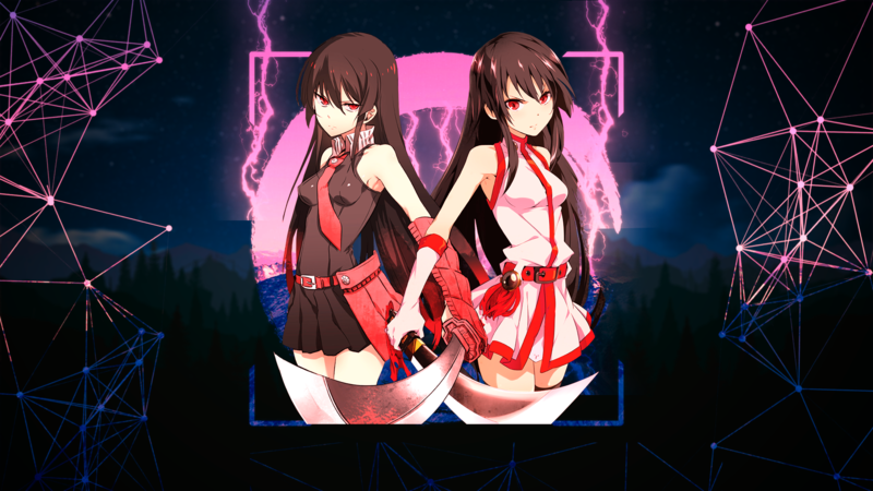 《斩！赤红之瞳》动漫女主壁纸合集 赤红红发红眼御姐刀剑美图