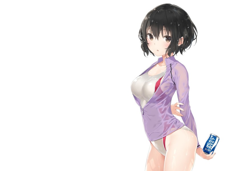 动漫泳装少女壁纸合集