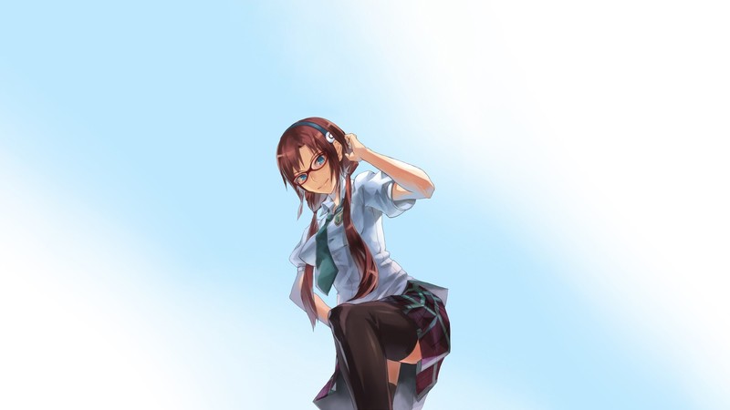 EVA新剧场版同人壁纸合集：真希波与明日香的制服造型