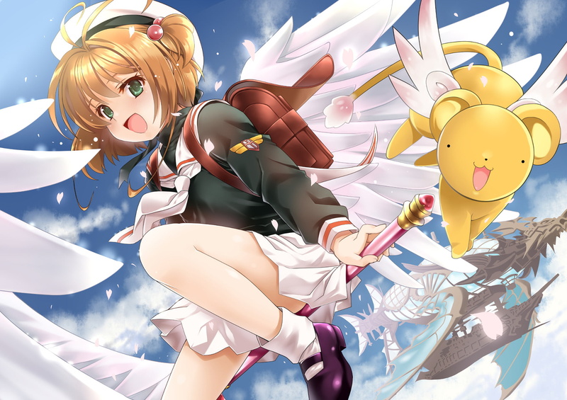 《魔卡少女樱》高清壁纸来袭！小可&木之本樱1080P版