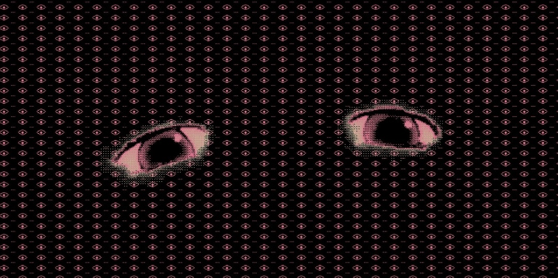 《玲音》1080P眼部主题高清壁纸 超带感二次元壁纸