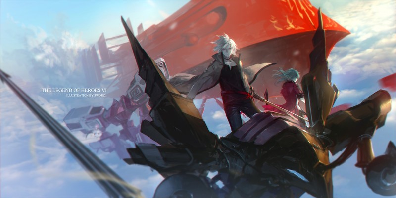 swd3e2银发红眸动漫壁纸