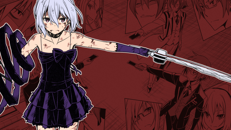 银发少女持剑超飒壁纸合集