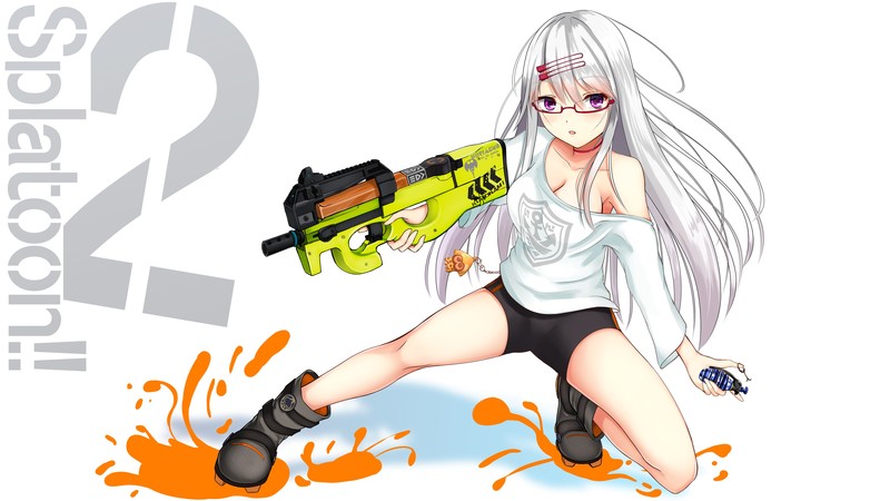 Splatoon 2等动漫游戏角色壁纸合集