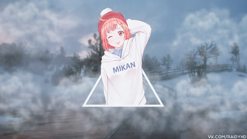 水团偶像冬日画中画壁纸合集