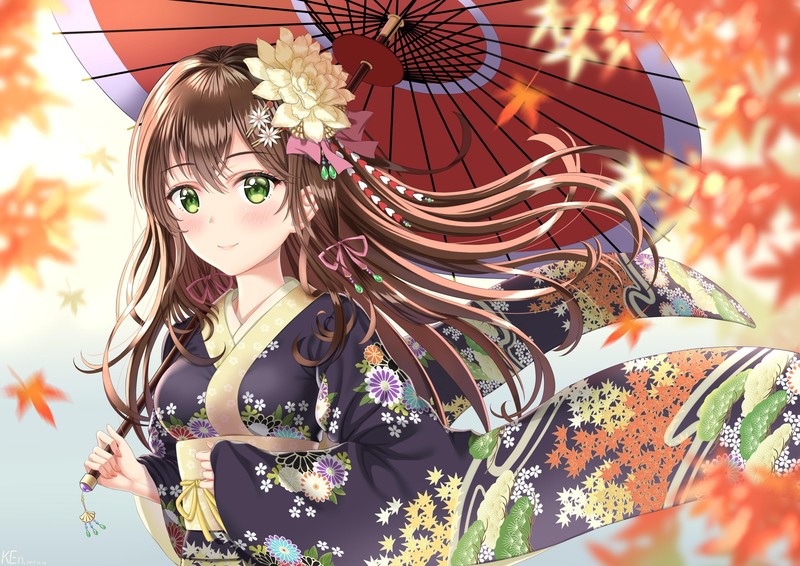 动漫少女原创角色壁纸合集