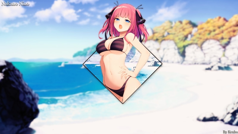五等分的花嫁中野二乃高清壁纸合集