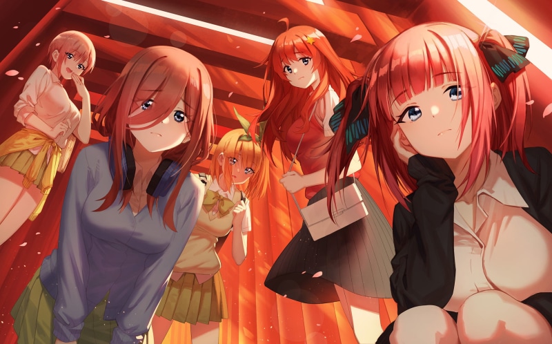 五等分的新娘中野一花高清壁纸