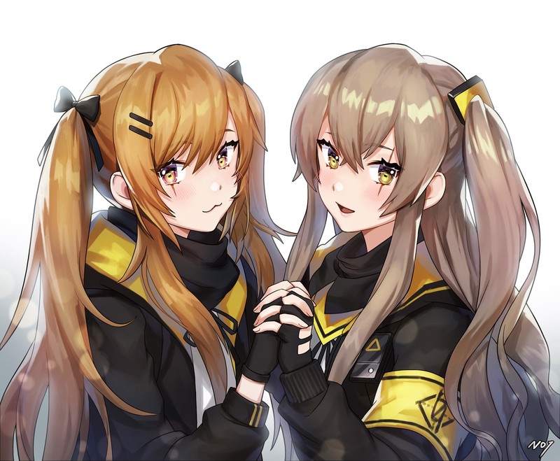 少女前线双枪姐妹花同人壁纸合集