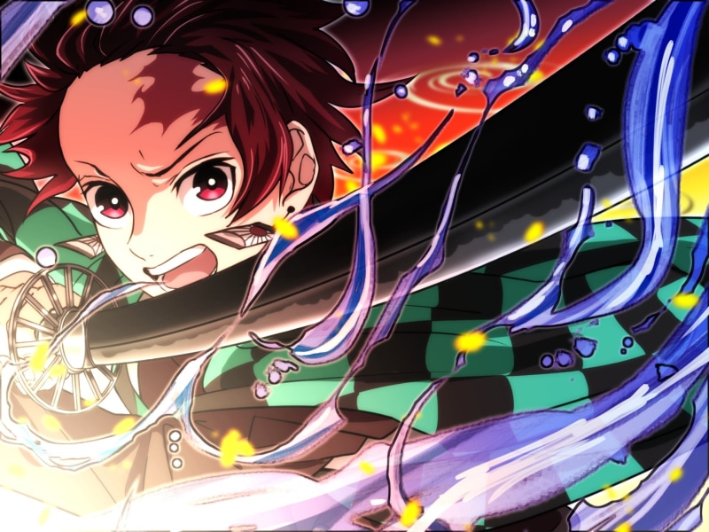 鬼灭之刃超清壁纸合集 灶门炭治郎 上弦之三猗窝座