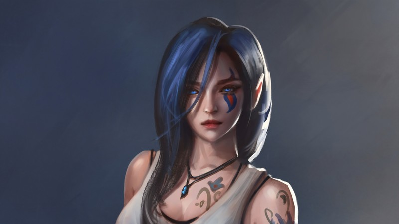 超绝4K动漫少女壁纸合集 ArtStation大佬原创作品