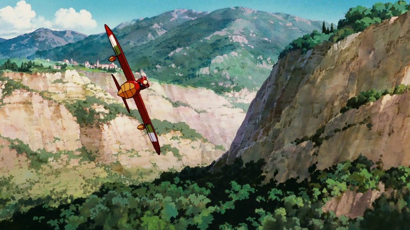 宫崎骏动画《红猪》高清壁纸合集