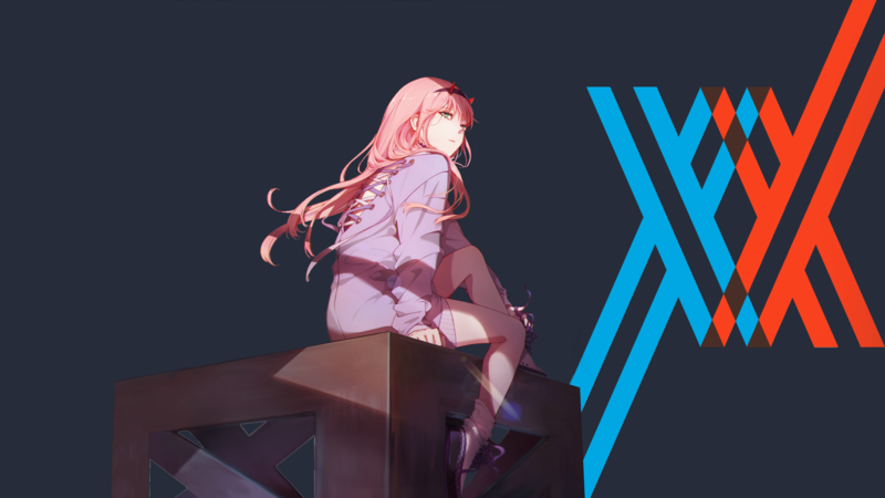 零二绝美壁纸合集！粉发绿眼的 franxx 老婆谁不爱