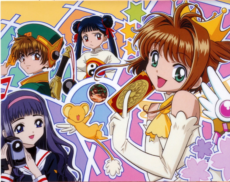 魔卡少女樱高清壁纸合集！李莓铃木之本樱大道寺知世小可李小狼