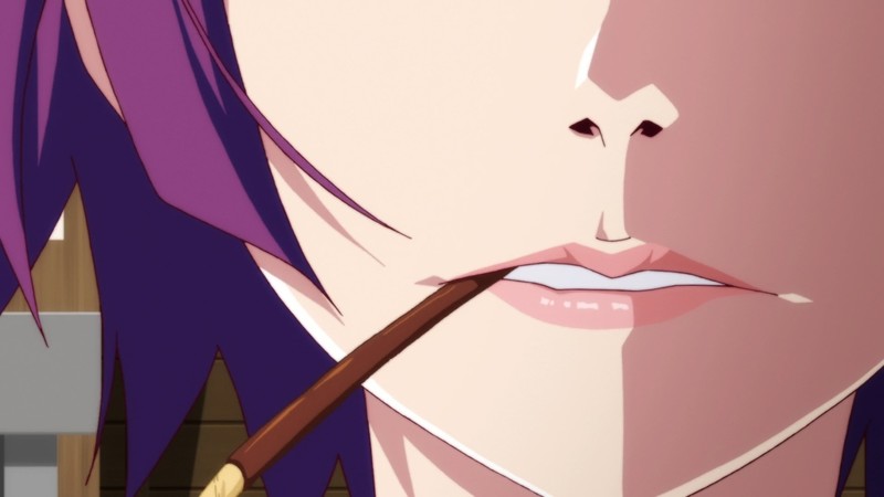 物语系列动漫女主高清壁纸 超绝战场原黑仪氛围感拉满