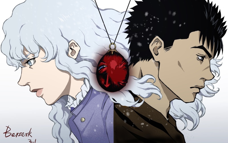 烙印勇士同人4K壁纸 格里菲斯幻想风手机壁纸