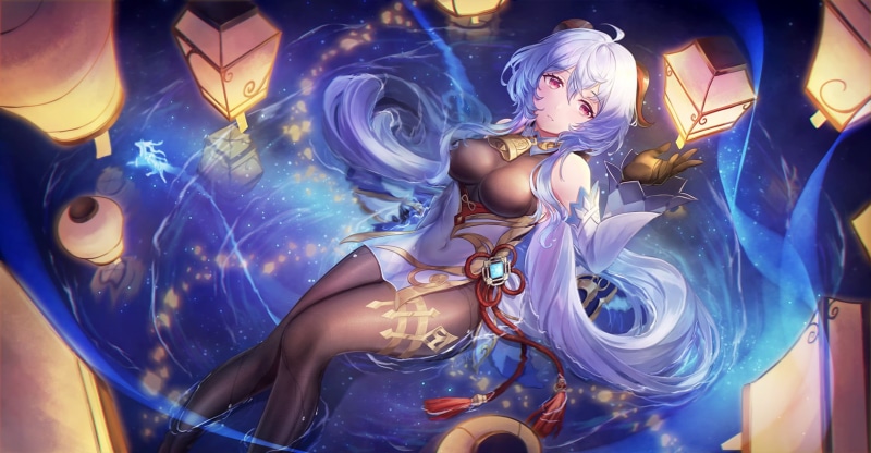 原神同人壁纸合集 甘雨七七等角色高清壁纸