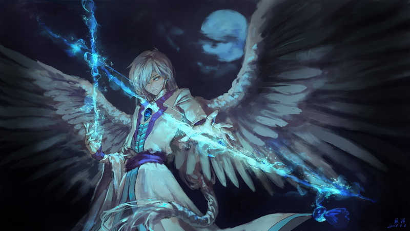 魔卡少女樱绝美月与火焰壁纸合集