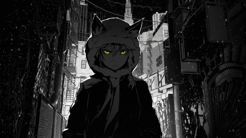 软萌猫耳动漫少女壁纸合集