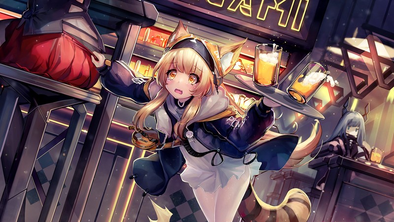 深夜酒馆的兽耳少女们