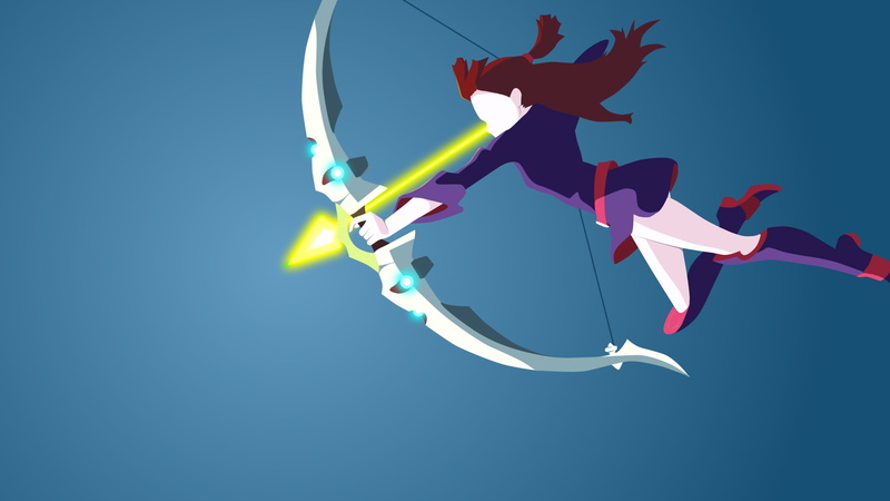 《小魔女学园》高清壁纸合集 超适合当桌面的动漫壁纸