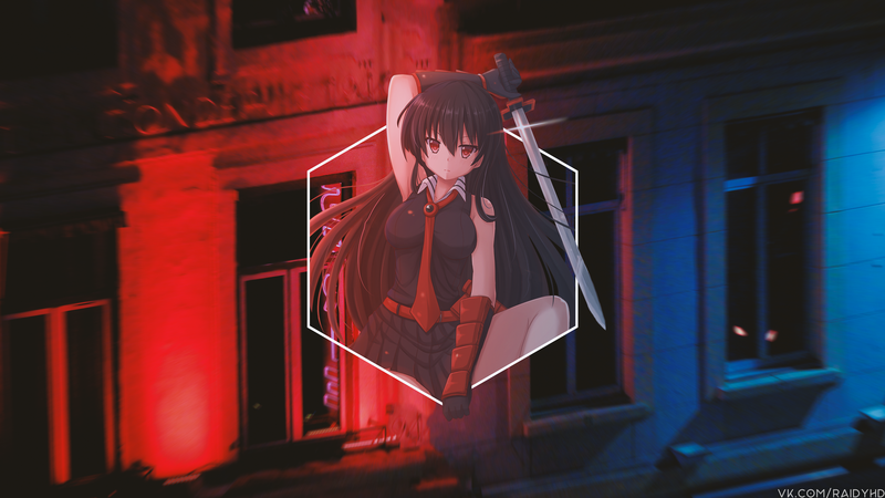 《斩！赤红之瞳》赤目女主画中画壁纸合集