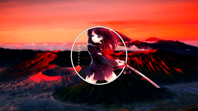 超吸睛！二次元少女画中画高清壁纸合集