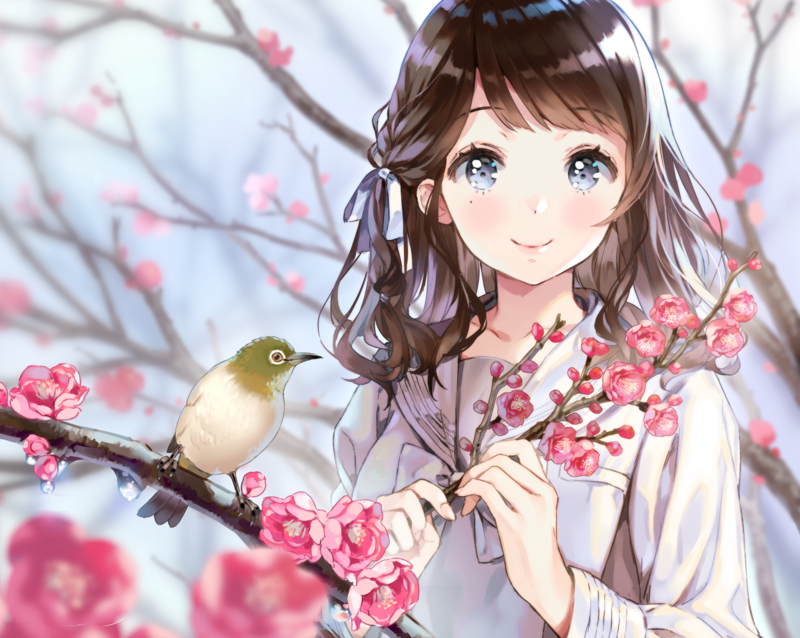 绝美的二次元原创少女壁纸合集
